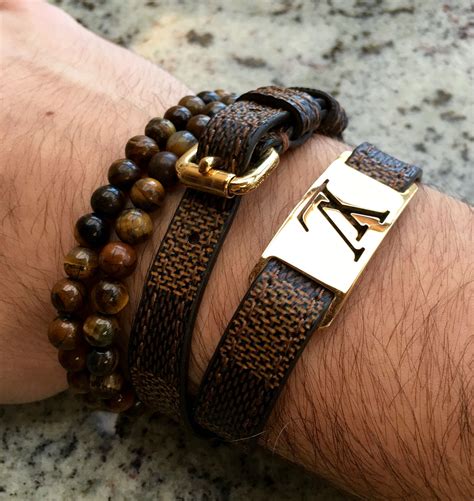 louis vuitton men's|Bracelets for Men High Fashion Jewelry .